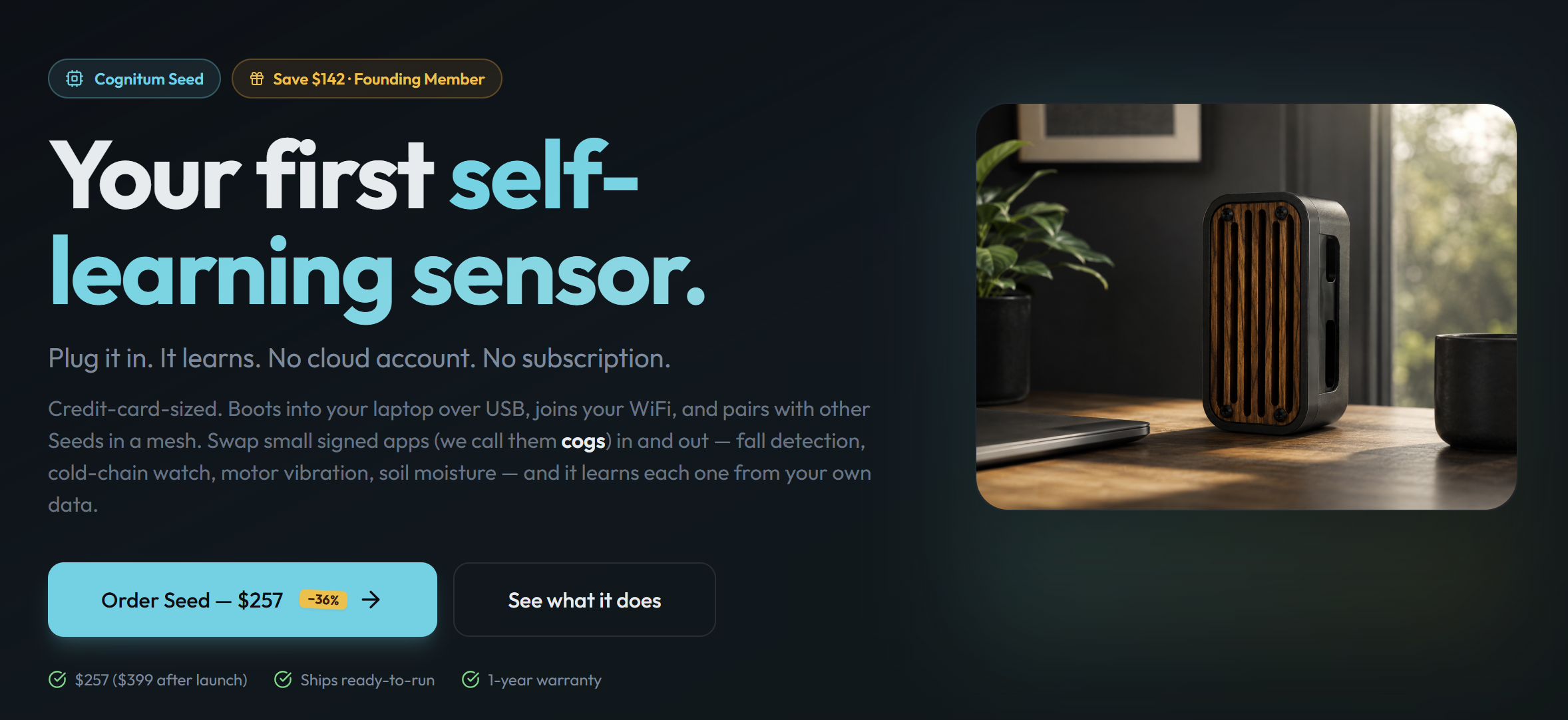 Cognitum Seed